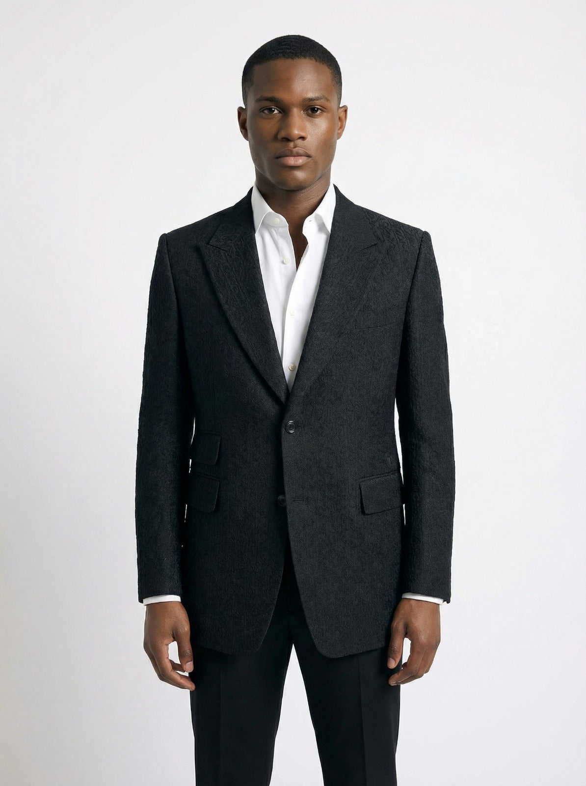 WP Embroidered Wool Jacket Ensemble