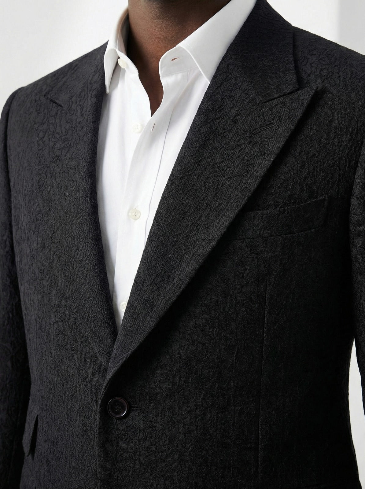 WP Embroidered Wool Jacket Ensemble