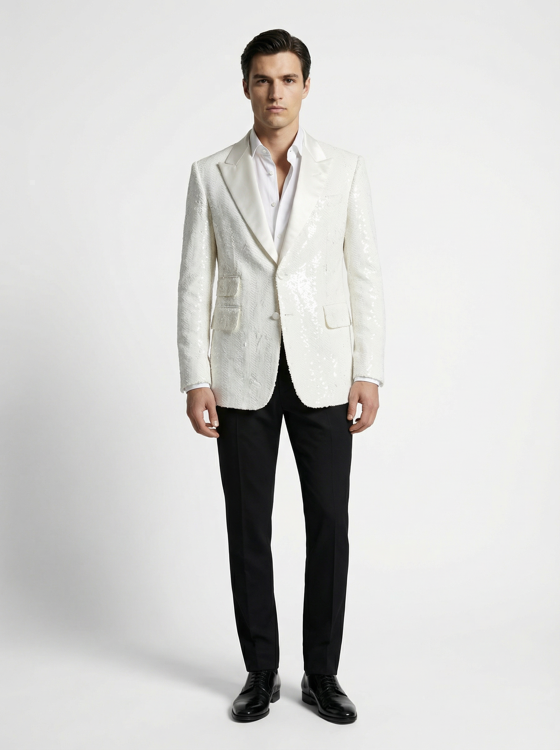 WP Sequins White Jacket Ensemble-thumbmail-3