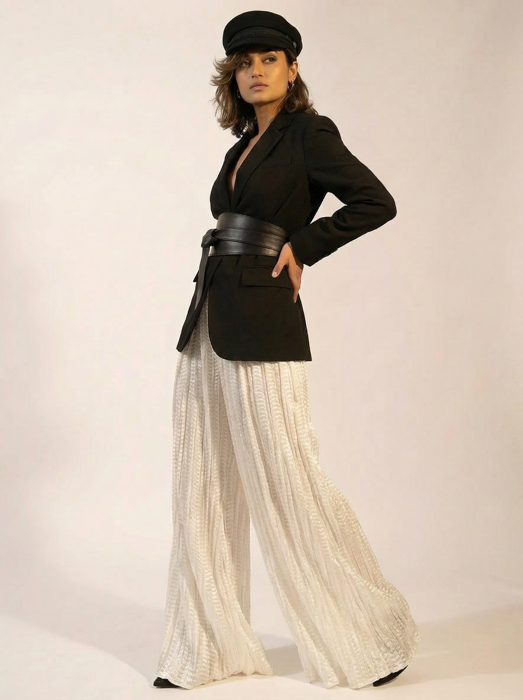 WP Zinnia Silk Crush Flow Pants Ivory-thumbmail-5