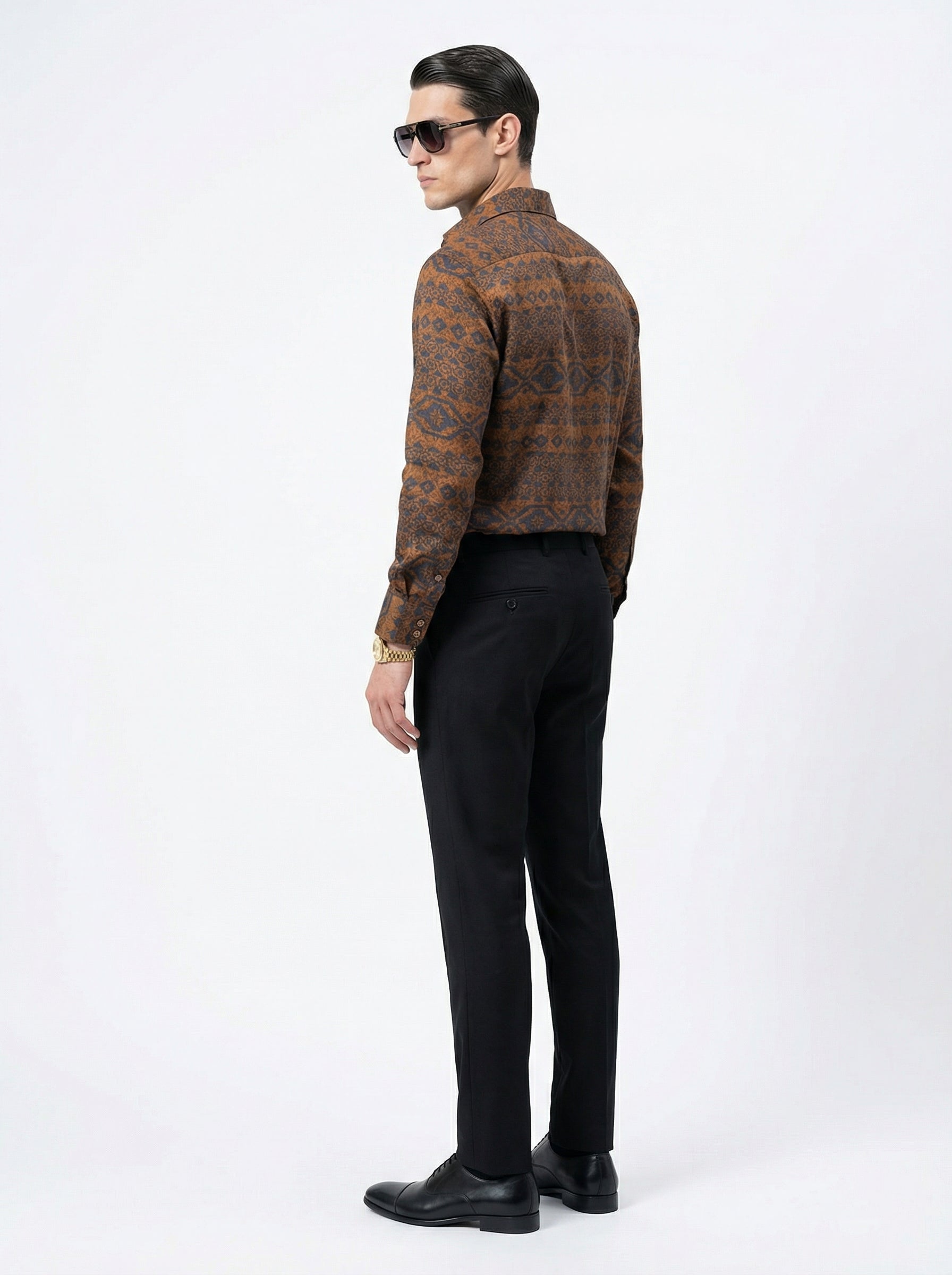 WP Virgin Printed Silk Shirt