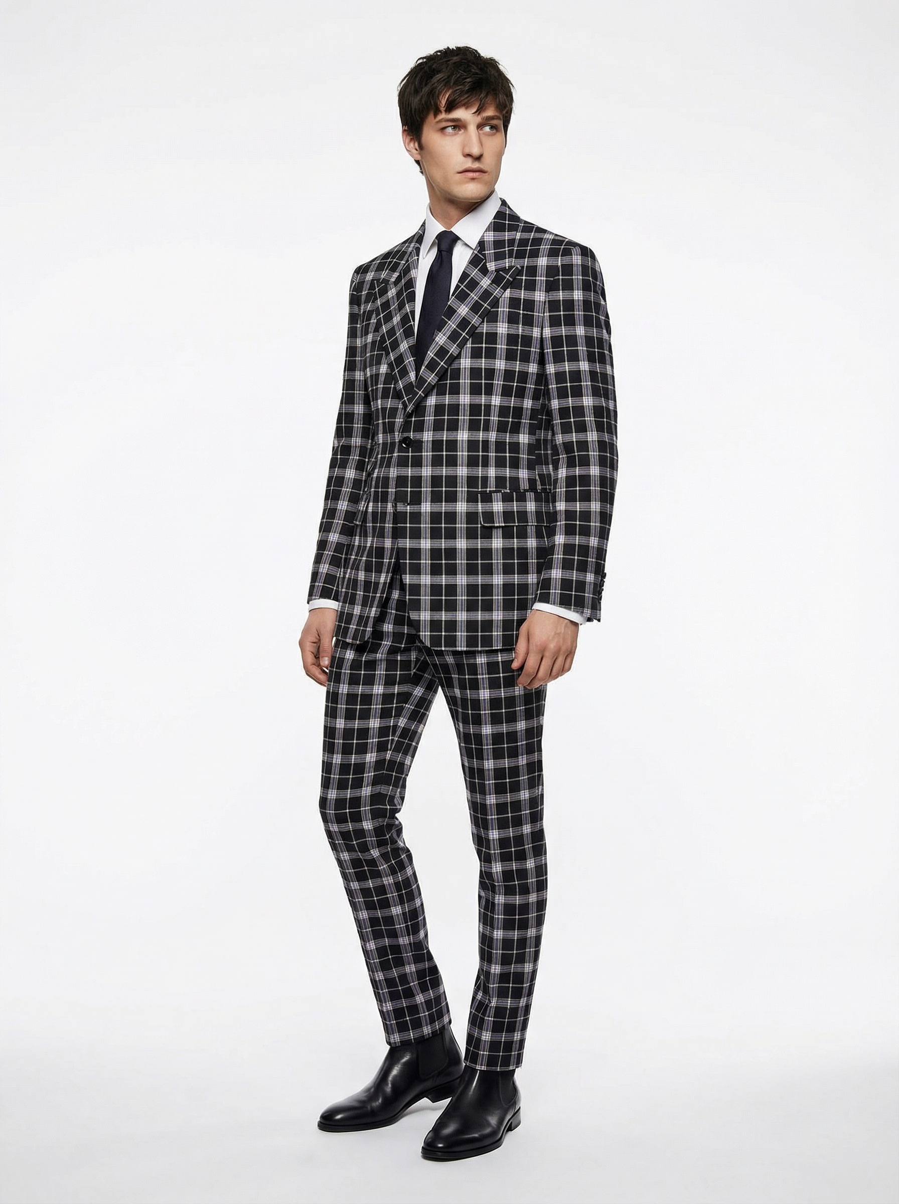 WP Australian Wool Sovereign Cut Suit in Super 180s Wool-thumbmail-3