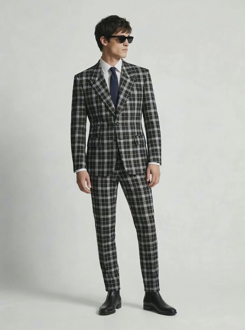 WP Australian Wool Sovereign Cut Suit in Super 180s Wool-thumbmail-4