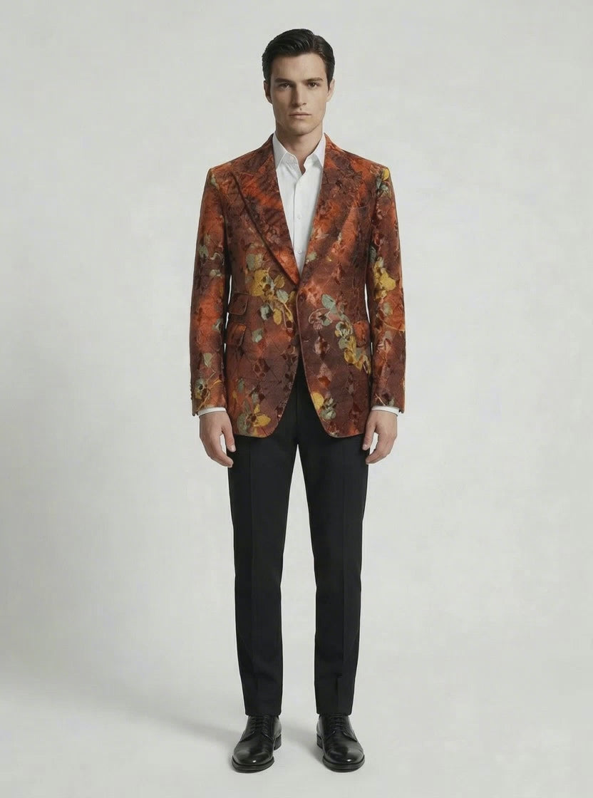 WP Wool Diamond Cut Multi-Colour Jacket Ensemble-thumbmail-4