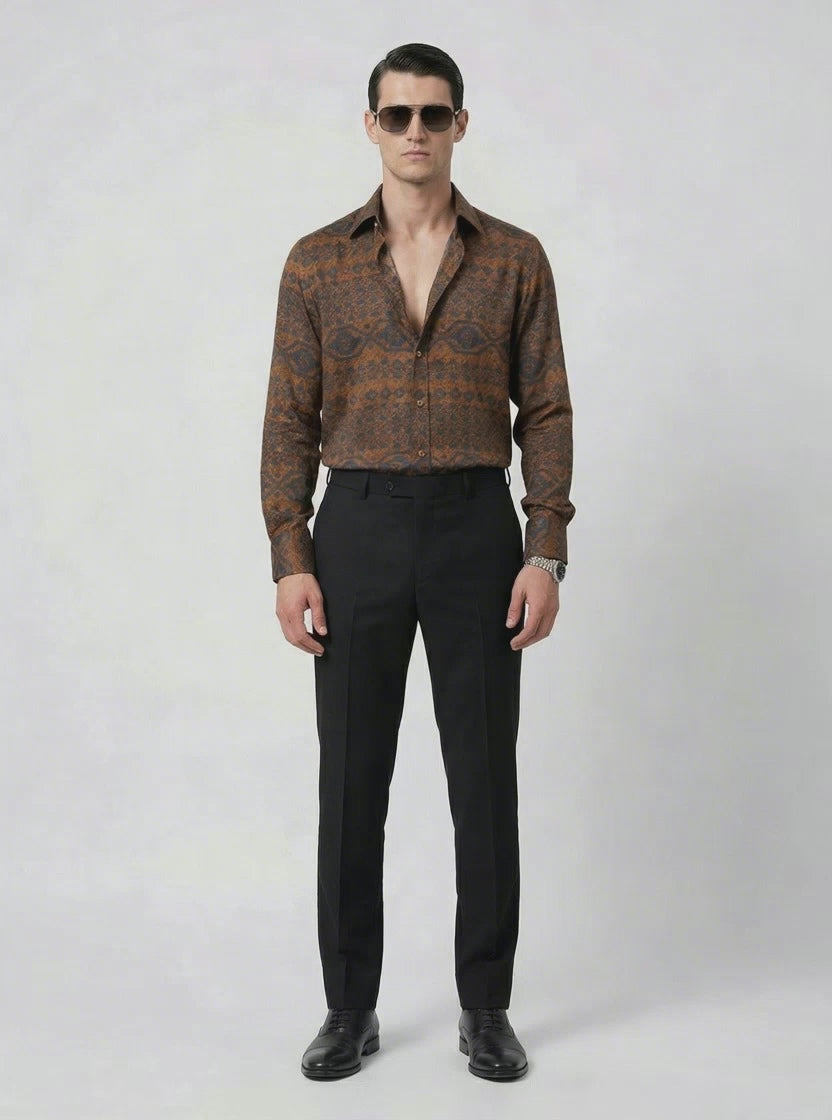 WP Virgin Printed Silk Shirt-thumbmail-3